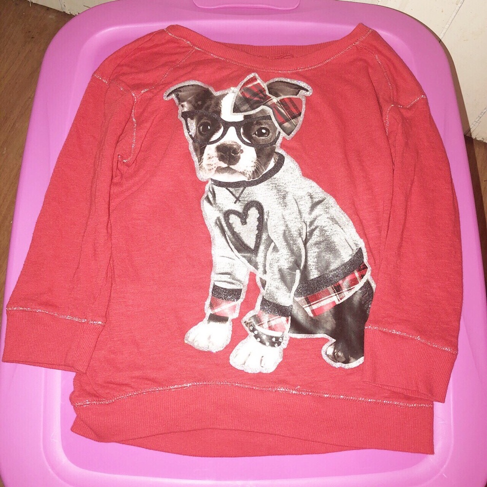 Justice Long Sleeve Dog Top